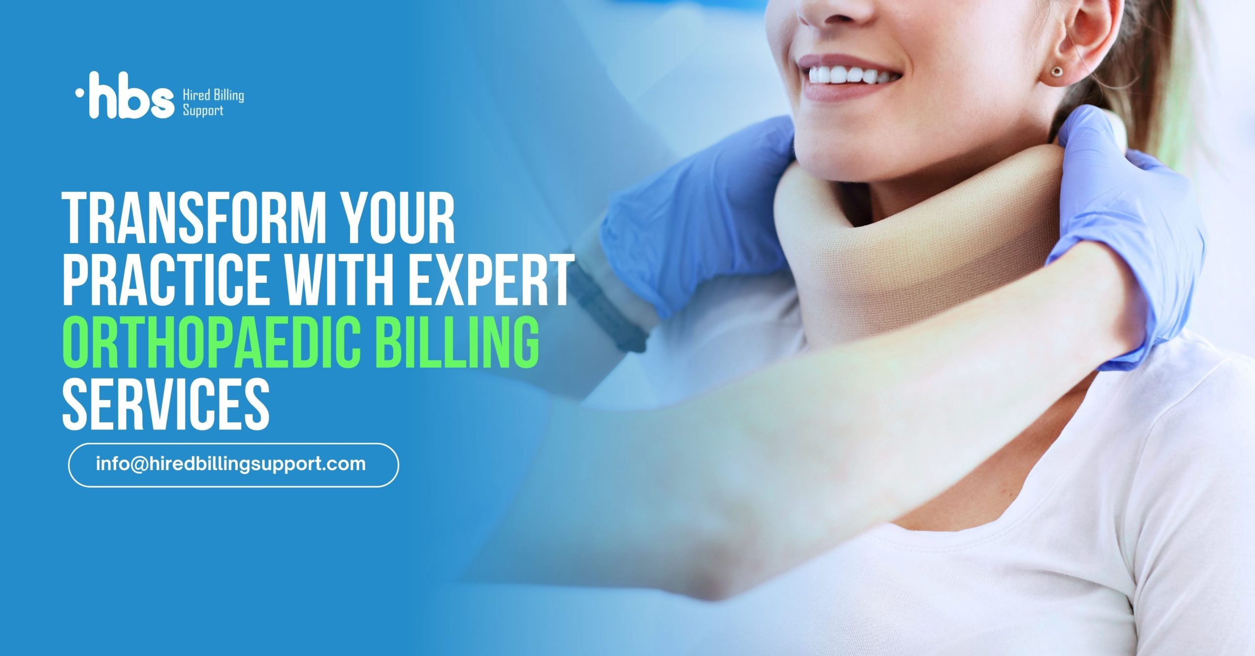 A specialist in orthopaedic billing checks claims on a laptop computer.